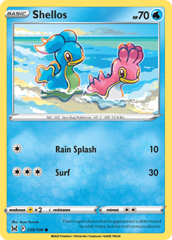 Shellos #39 Shellos - Lost Origin - #39 - Pokemon TCG card