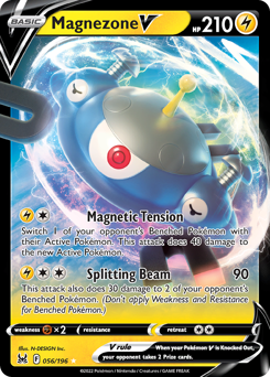Magnezone V #56 Magnezone V - Lost Origin - #56 - Pokemon TCG card