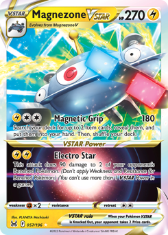 Magnezone VSTAR #57 Magnezone VSTAR - Lost Origin - #57 - Pokemon TCG card