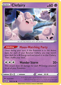 Clefairy - Lost Origin - #62 - Pokemon TCG card