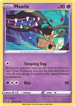 Mawile #71 Mawile - Lost Origin - #71 - Pokemon TCG card