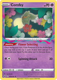 Comfey #79 Comfey - Lost Origin - #79 - Pokemon TCG card