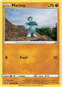 Machop #86 Machop - Lost Origin - #86 - Pokemon TCG card