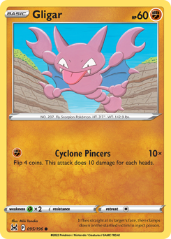 Gligar - Lost Origin - #95 - Pokemon TCG card