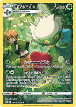 Roserade - Lost Origin Trainer Gallery - #TG02 - Pokemon TCG card
