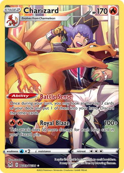 Charizard #TG03 Charizard - Lost Origin Trainer Gallery - #TG03 - Pokemon TCG card