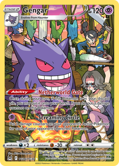 Gengar #TG06 Gengar - Lost Origin Trainer Gallery - #TG06 - Pokemon TCG card