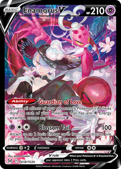 Enamorus V #TG18 Enamorus V - Lost Origin Trainer Gallery - #TG18 - Pokemon TCG card