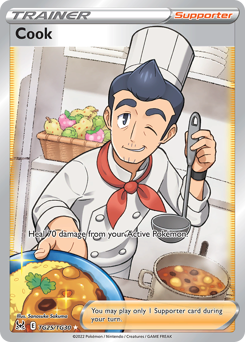 Cook - Lost Origin Trainer Gallery - #TG25 - Pokemon TCG card