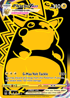 Pikachu VMAX #TG29 Pikachu VMAX - Lost Origin Trainer Gallery - #TG29 - Pokemon TCG card