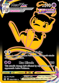 Mew VMAX - Lost Origin Trainer Gallery - #TG30 - Pokemon TCG card