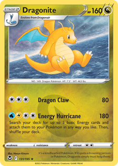 Dragonite - Silver Tempest - #131 - Pokemon TCG card