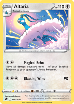 Altaria - Silver Tempest - #143 - Pokemon TCG card