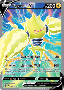 Regieleki V #175 Regieleki V - Silver Tempest - #175 - Pokemon TCG card