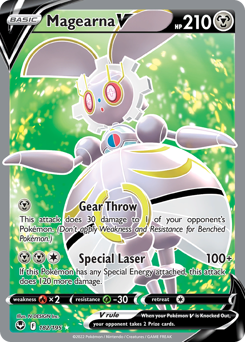 Magearna V #182 Magearna V - Silver Tempest - #182 - Pokemon TCG card