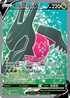 Regidrago V #183 Regidrago V - Silver Tempest - #183 - Pokemon TCG card