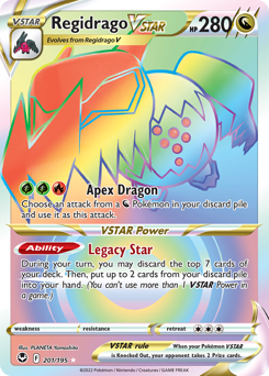 Regidrago VSTAR #201 Regidrago VSTAR - Silver Tempest - #201 - Pokemon TCG card