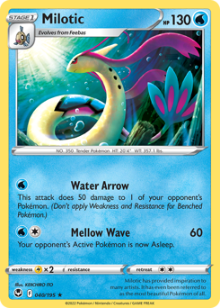 Milotic #40 Milotic - Silver Tempest - #40 - Pokemon TCG card