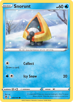 Snorunt #41 Snorunt - Silver Tempest - #41 - Pokemon TCG card