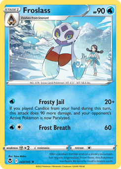 Froslass #43 Froslass - Silver Tempest - #43 - Pokemon TCG card