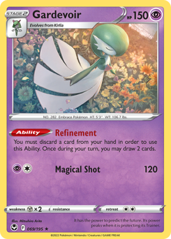 Gardevoir #69 Gardevoir - Silver Tempest - #69 - Pokemon TCG card