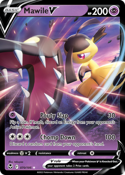 Mawile V #70 Mawile V - Silver Tempest - #70 - Pokemon TCG card