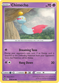 Chimecho - Silver Tempest - #74 - Pokemon TCG card