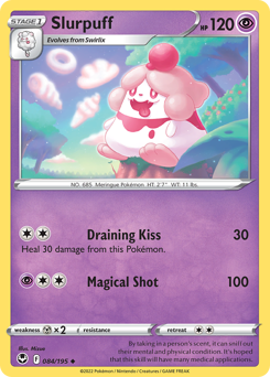 Slurpuff #84 Slurpuff - Silver Tempest - #84 - Pokemon TCG card