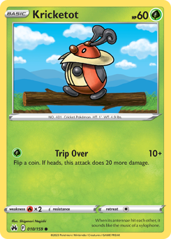 Kricketot #10 Kricketot - Crown Zenith - #10 - Pokemon TCG card