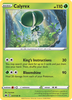 Calyrex - Crown Zenith - #17 - Pokemon TCG card