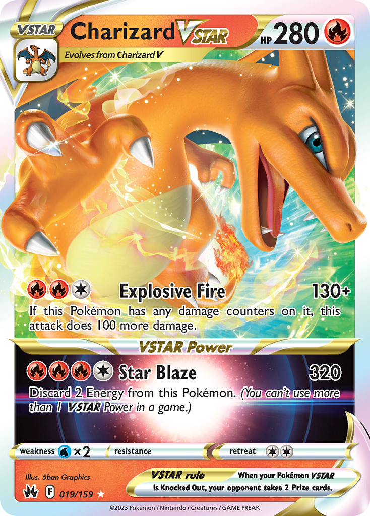 Charizard VSTAR - Crown Zenith - #19 - Pokemon TCG card
