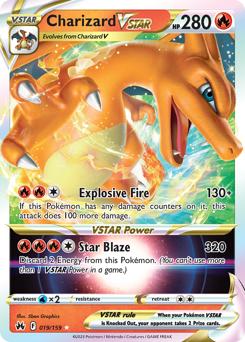 Charizard VSTAR #19 Charizard VSTAR - Crown Zenith - #19 - Pokemon TCG card