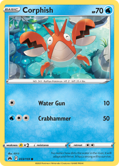 Corphish - Crown Zenith - #33 - Pokemon TCG card