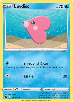 Luvdisc - Crown Zenith - #35 - Pokemon TCG card