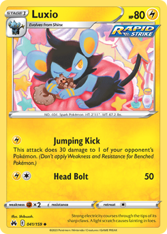 Luxio #41 Luxio - Crown Zenith - #41 - Pokemon TCG card