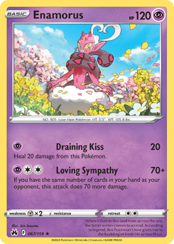 Enamorus #67 Enamorus - Crown Zenith - #67 - Pokemon TCG card