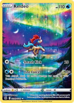 Keldeo #GG07 Keldeo - Crown Zenith Galarian Gallery - #GG07 - Pokemon TCG card