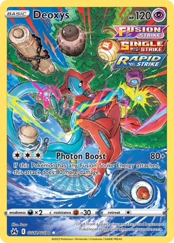 Deoxys #GG12 Deoxys - Crown Zenith Galarian Gallery - #GG12 - Pokemon TCG card