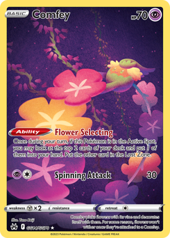 Comfey #GG14 Comfey - Crown Zenith Galarian Gallery - #GG14 - Pokemon TCG card
