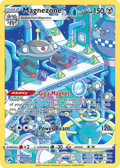 Magnezone #GG18 Magnezone - Crown Zenith Galarian Gallery - #GG18 - Pokemon TCG card