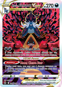 Hisuian Samurott VSTAR #GG52 Hisuian Samurott VSTAR - Crown Zenith Galarian Gallery - #GG52 - Pokemon TCG card