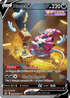 Hoopa V - Crown Zenith Galarian Gallery - #GG53 - Pokemon TCG card
