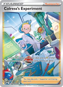 Colress's Experiment - Crown Zenith Galarian Gallery - #GG59 - Pokemon TCG card