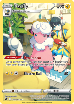 Flaaffy #TG03 Flaaffy - Silver Tempest Trainer Gallery - #TG03 - Pokemon TCG card