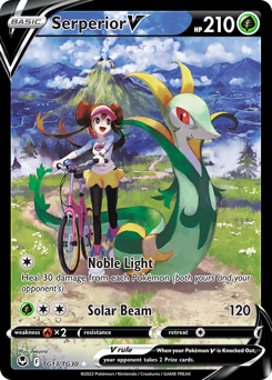 Serperior V #TG13 Serperior V - Silver Tempest Trainer Gallery - #TG13 - Pokemon TCG card