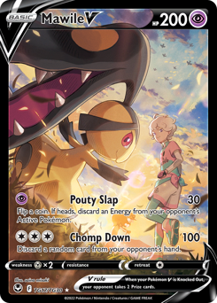 Mawile V #TG17 Mawile V - Silver Tempest Trainer Gallery - #TG17 - Pokemon TCG card