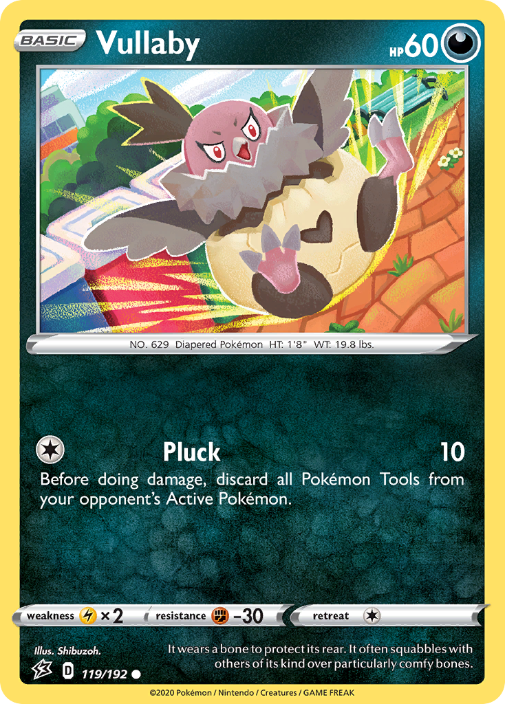 Vullaby - Rebel Clash - #119 - Pokemon TCG card