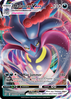 Malamar VMAX #122 Malamar VMAX - Rebel Clash - #122 - Pokemon TCG card