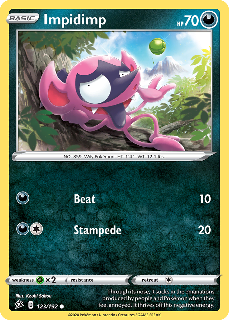 Impidimp - Rebel Clash - #123 - Pokemon TCG card