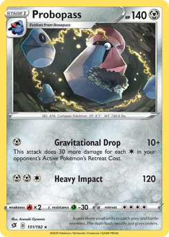 Probopass #131 Probopass - Rebel Clash - #131 - Pokemon TCG card